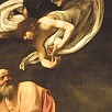 Foto: Particolare del Dipinto di San Matteo con L Angelo Caravaggio - Chiesa San Luigi dei Francesi - sec. XVI (Roma) - 7